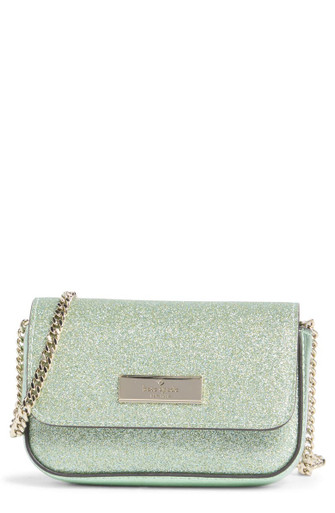 KATE SPADE kenzie glitter card case crossbody bag image 4