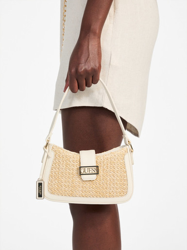 GUESS Sabrina Mini Shoulder Bag - Neutral image 2