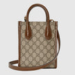GUCCI Women's Mini Tote Bag with Interlocking GG image 3
