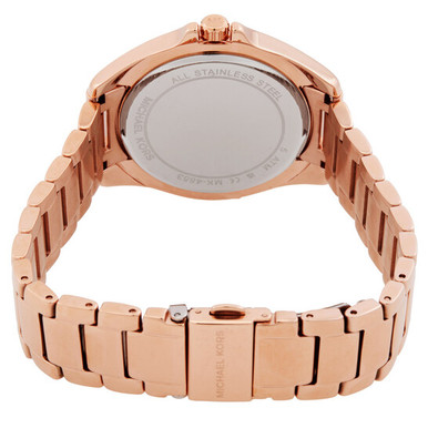 MICHAEL KORS Kaycie Pave Quartz Crystal Silver Dial Ladies Watch image 1