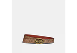 COACH Horse And Carriage Medallion Buckle Reversible Belt, 20 Mm image 1
