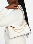 Guess Demelza Shoulder Bag - White image 1