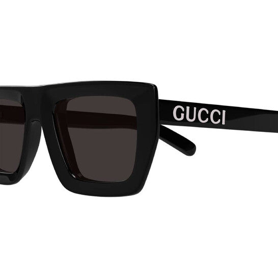 Gucci Grey Browline Unisex Sunglasses image 2