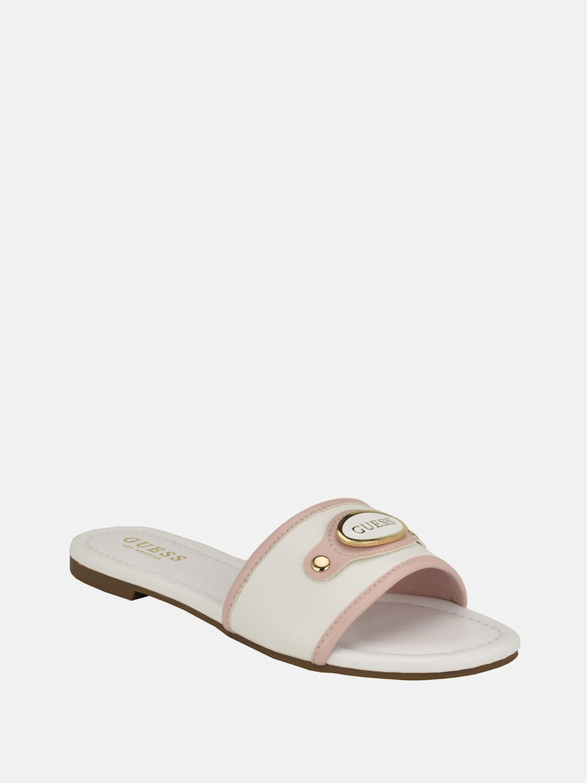 GUESS Lyndon Logo Slides - White image 0
