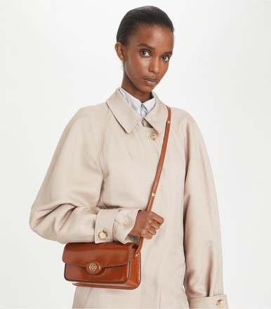 TORY BURCH Robinson Spazzolato Rectangular Shoulder Bag image 3