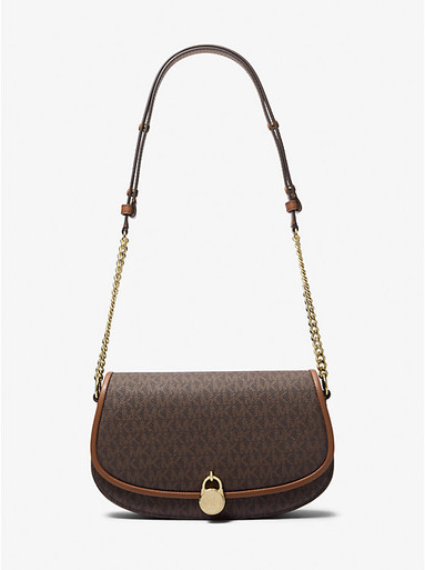 MICHAEL KORS  Mila Medium Signature Logo Messenger Bag image 0