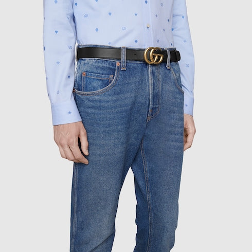 GUCCI GG Marmont Belt - Black image 1
