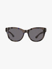 BURBERRY Dark Grey Oval Ladies Sunglasses image 0