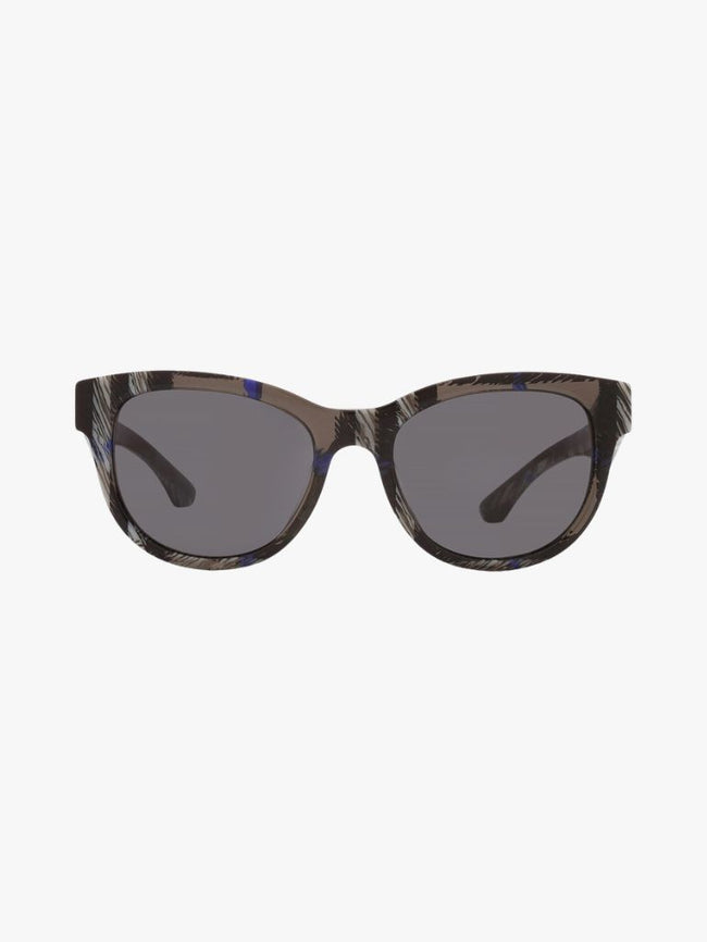 BURBERRY Dark Grey Oval Ladies Sunglasses image 0