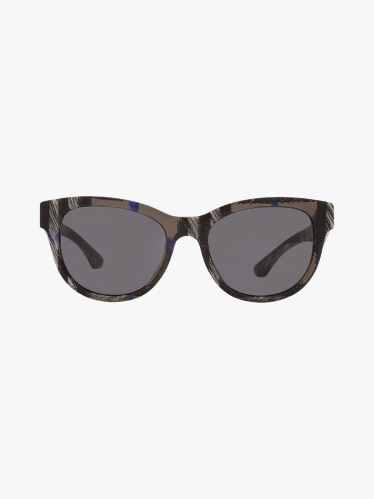 BURBERRY Dark Grey Oval Ladies Sunglasses image 0