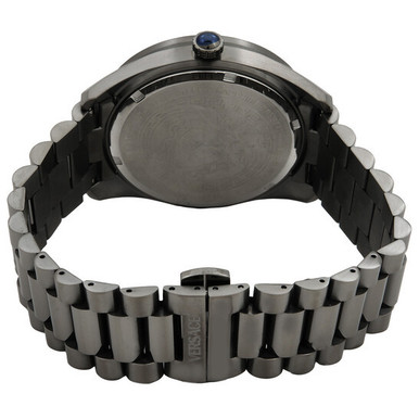 VERSACE V-Dome Quartz Black Guilloche Dial Men's Watch   VE8E00724 image 1