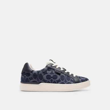 COACH Lowline Low Top Sneaker In Signature Denim image 3