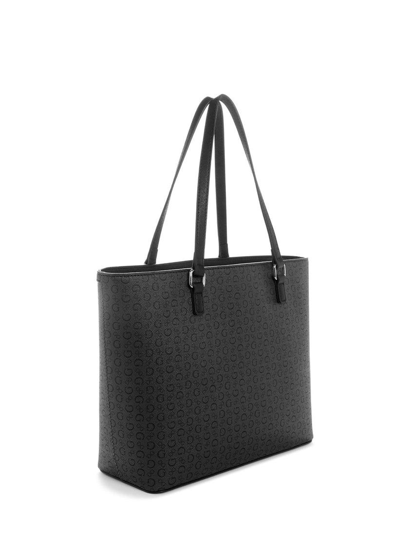 Guess Hilda Logo Tote - Black image 2