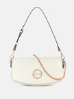Guess Lumina Logo Shine Shoulder Bag - White image 0