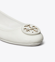 TORY BURCH Minnie Travel Ballet - Gardenia image 0