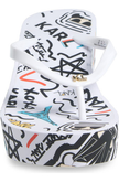 KARL LAGERFELD Nola Graffiti Platform Flip Flop (Women) Nola Graffiti Platform Flip Flop (Women) image 1