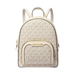 MICHAEL KORS  Jaycee Extra-Small Signature Logo Backpack -Lt Crm Multi image 0