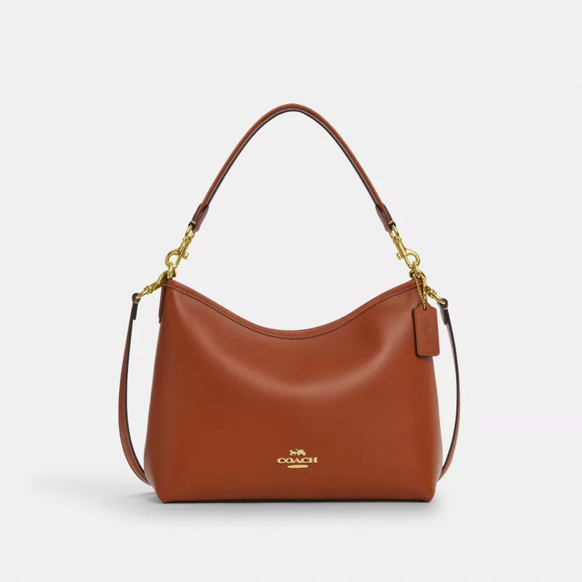COACH Laurel Shoulder Bag - Gold/Tan image 0