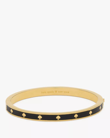 KATE SPADE  Spot The Spade Enamel Hinged Bangle image 7