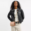 COACH Mini Klare Crossbody Bag In Colorblock Signature Canvas - Cream/Sand image 2