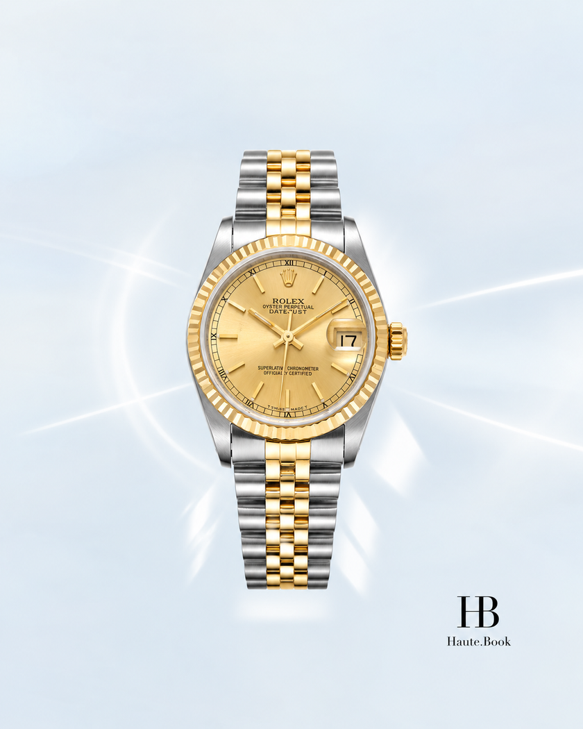 [Store Display] Rolex Datejust Champagne Dial Jubilee  31 mm