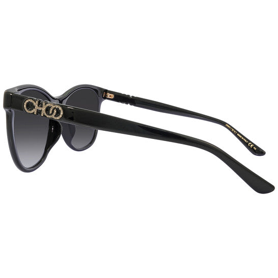JIMMY CHOO Dark Grey Gradient Butterfly Ladies Sunglasses (Arriving In Delhi) image 2