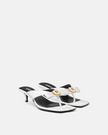 VERSACE Gianni Ribbon Patent Mules 45 mm image 3