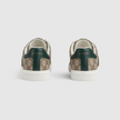 GUCCI Ace Sneakers With Web Stripe For Men - Beige Green image 0