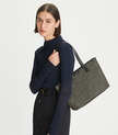 TORY BURCH Small Ever-Ready Zip Tote - Black image 1