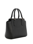 Guess Gemma Logo Satchel - Black image 1