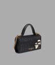 KARL LAGERFELD Meribel Wallet With Cross Body Strap - Black image 1