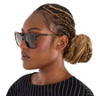 Jimmy Choo Brown Gradient Butterfly Ladies Sunglasses (Arriving In Delhi) image 1