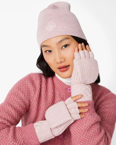 KATE SPADE Metallic Spade Winter Accessories Box Set image 1