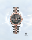 [Brand New] ROLEX Datejust Grey Dial Jubilee 126231-0029 36mm