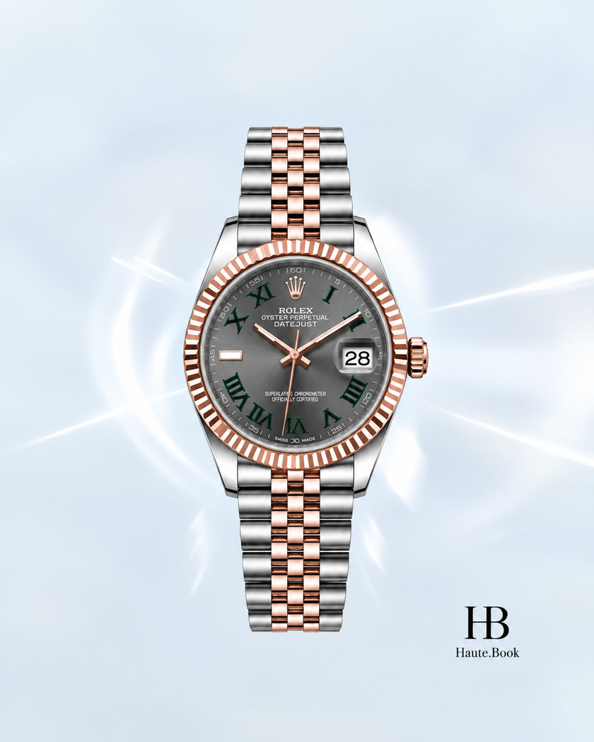 [Brand New] ROLEX Datejust Grey Dial Jubilee 126231-0029 36mm