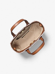 MICHAEL KORS Vincent extra small crossbody bag with jacquard logo and card holder image 0