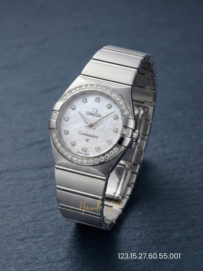 [New] OMEGA Constellation Brushed Quartz 123.15.27.60.55.001 image 0