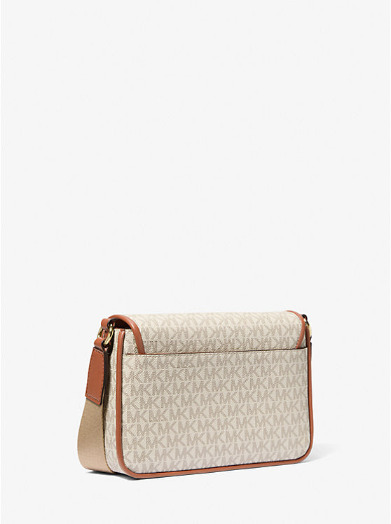 MICHAEL KORS Bradshaw Medium Signature Logo Messenger Bag image 3
