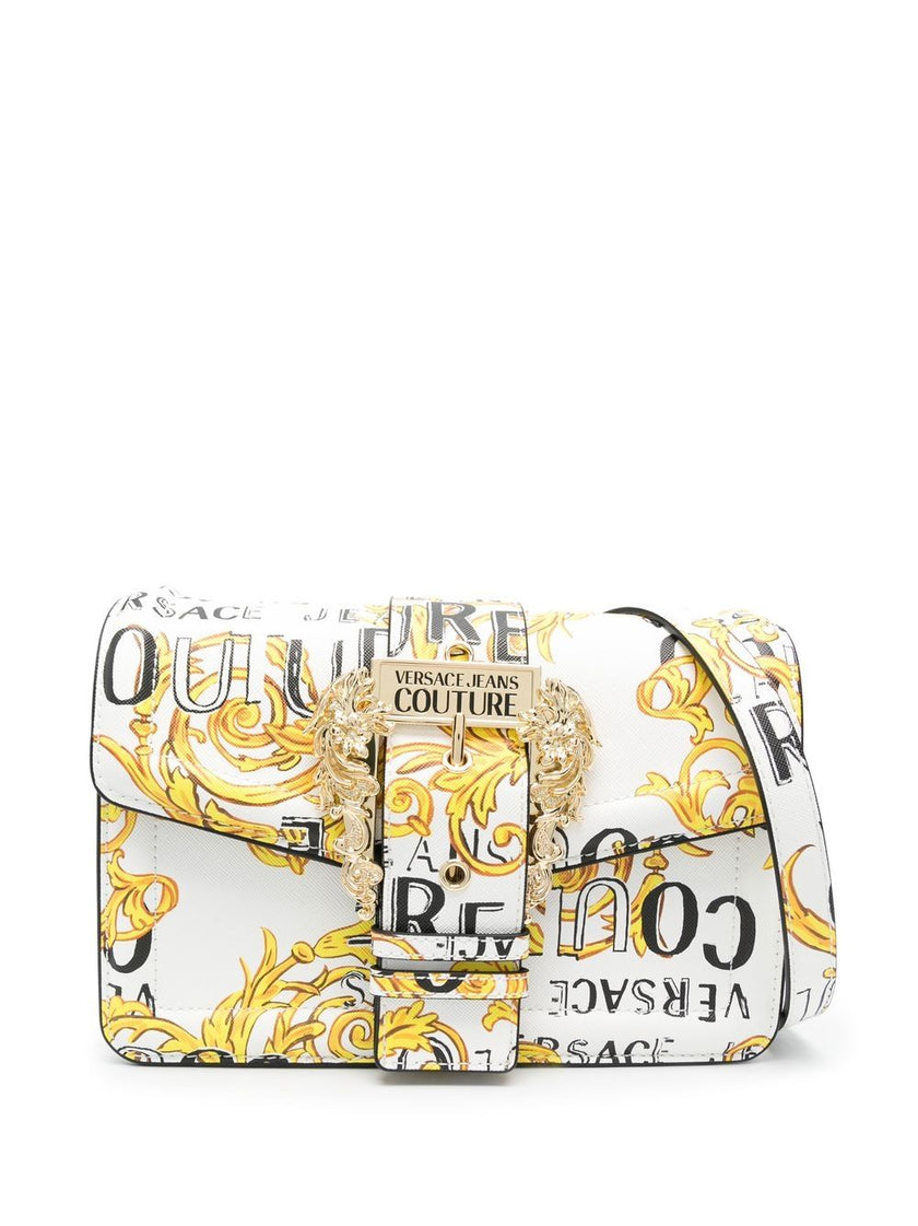Versace Jeans Couture Barocco-print buckle-detail crossbody bag (Arriving In Delhi) image 0