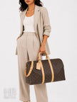 LOUIS VUITTON Monogram Keepall Bandouliere