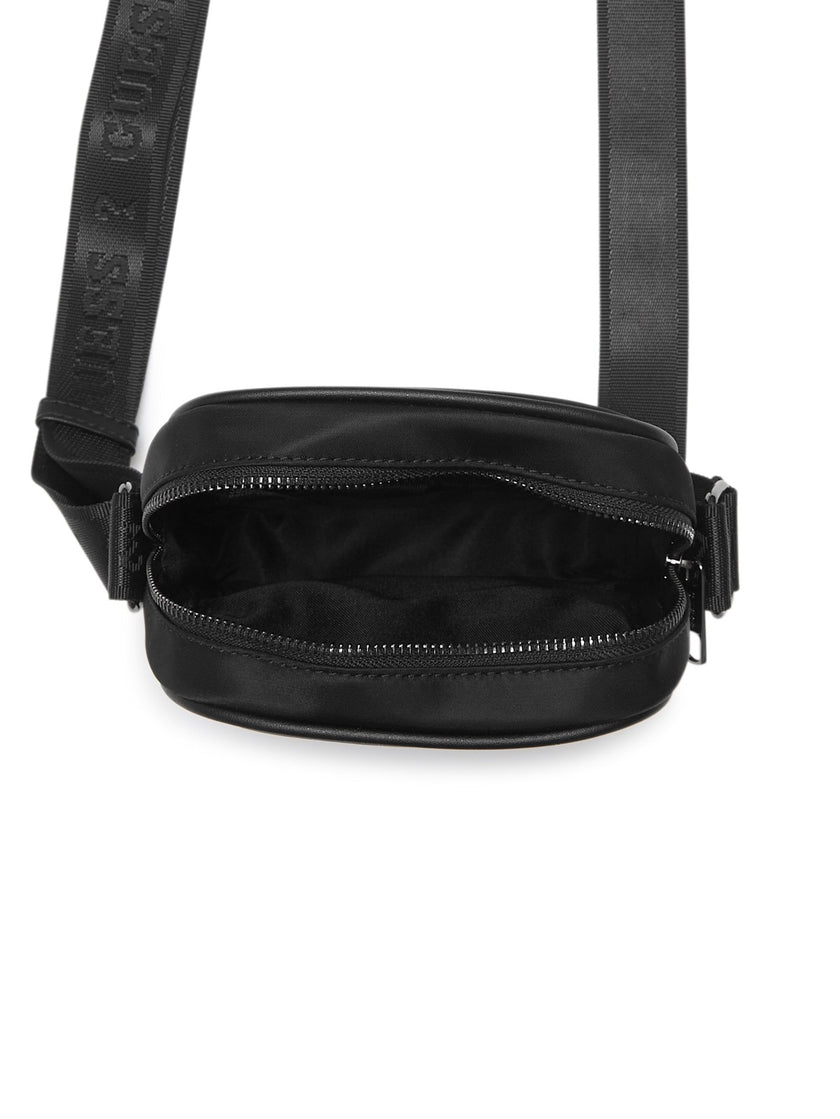 Guess Nylon Crossbody Bag - Black image 3