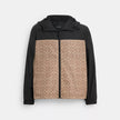 COACH Signature Full Zip Windbreaker In Recycled Polyester (Arriving In Delhi) image 0