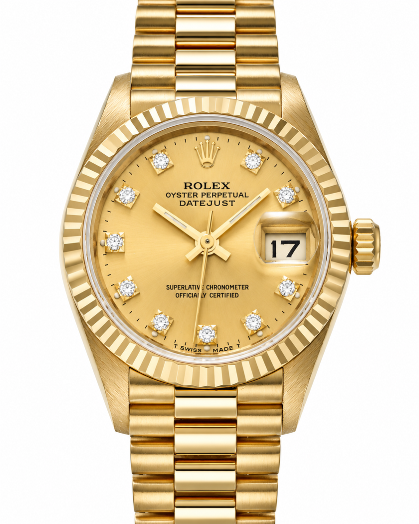 [STORE DISPLAY] Rolex Datejust Champagne 26MM