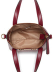 Guess Avelina Faux-Leather Mini Tote - Red image 3