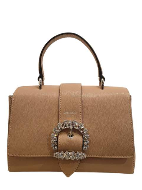 JIMMY CHOO Cheri Tophandle/S OSGL Bag - Powder Pink image