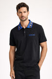 VERSACE Cotton-Piqué Polo Shirt (@Delhi Studio) image 0