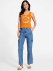 Guess Eco Francine Logo Tank - Bronze image 1