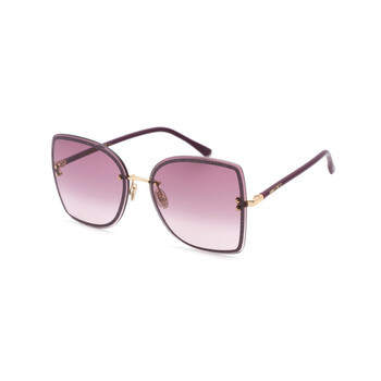 JIMMY CHOO Pink Gradient Butterfly Ladies Sunglasses image 0