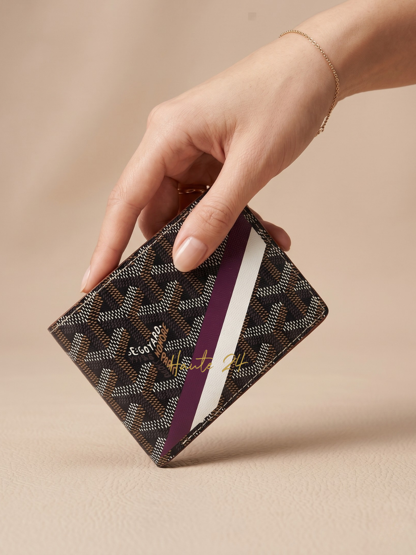 GOYARD Victoire 8cc Special Macaque Half  Wallet image 1