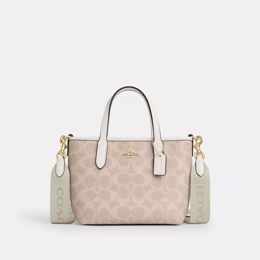 COACH City Mini Tote Bag In Signature Canvas image 0